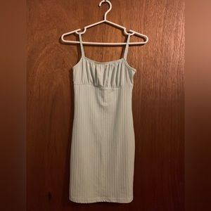 Cute Green Mini Dress